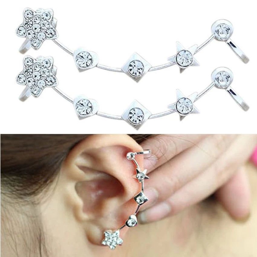 Korean Jewelry Online Malaysia Bold earstud